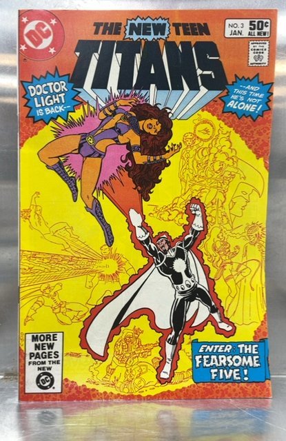 The New Teen Titans #3 Direct Edition (1981)