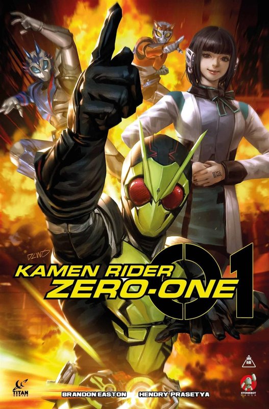 Kamen Rider Zero One #1 Cvr B Chew Titan Comics Comic Book
