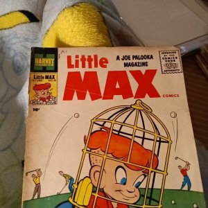 Little Max #43 (1956 Harvey Comics) Silver Age Joe palooka sidekick strip hero