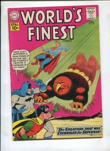 WORLD'S FINEST #118 (6.5) THE CREATURE THAT WAS EXCHANGED FOR SUPERMAN!
