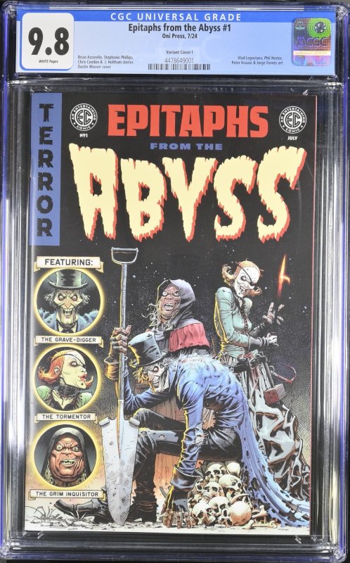 EC Epitaphs from the Abyss #1 1:00 Variant