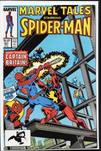 Marvel Tales #201 Direct Edition (1987) Captain Britain