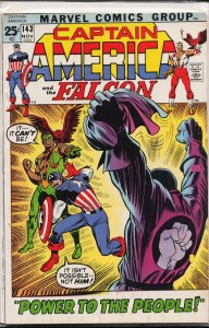 Captain America #143 (1971) Captain America and the Falcon