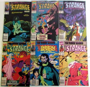 Doctor Strange Lot 6 #17, 18, 20, 21, 22, 24 1990 Marvel Newsstand Comics