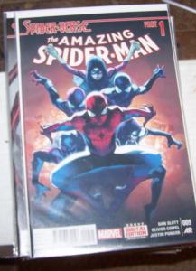 Amazing Spider-Man #  9 ( 2014, Marvel)  spider-verse pt 1 spidergwen coipel var