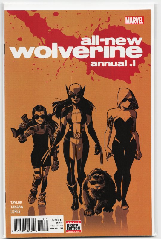 All-New Wolverine Annual (2016) Wolverine