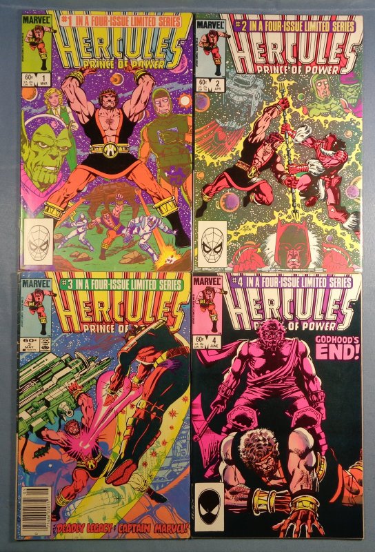 Hercules Prince of Power Lot #1 #2 #3 #4 Complete 1984 Series