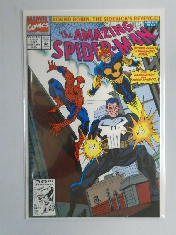 Amazing Spider-Man #357 featuring the Punisher 6.0 FN (1992 1st Series)