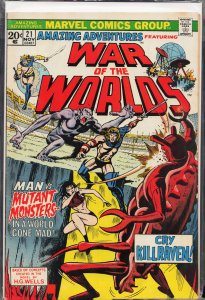 Amazing Adventures #21 (1973) War of the Worlds