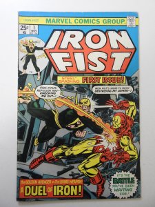 Iron Fist #1 (1975) VG Condition MVS intact!