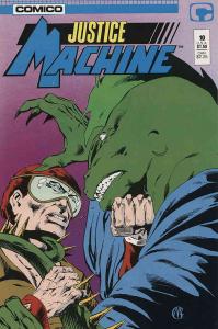 Justice Machine (Comico) #10 VF/NM ; COMICO | Tony Isabella