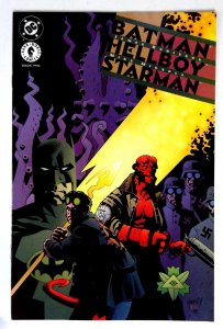 Batman Hellboy Starman #2 (1999) Hellboy Mike Mignola DC/Dark Horse NM-