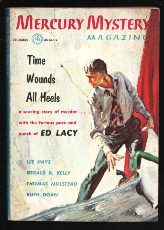 Mercury Mystery Magazine 12/1958-Hardboiled pulp thrills by Ed Lacy-Thomas Mi...