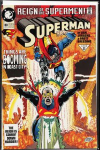 Superman #80 (1993) Cyborg Superman