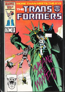The Transformers #23 (1986) Transformers