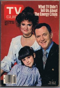 ORIGINAL Vintage TV Guide March 8 1982 No Label Love, Sidney Tony Randall