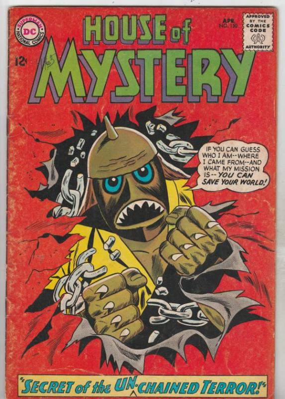 House of Mystery #150 (Apr-65) VG/FN Mid-Grade Martian Manhunter