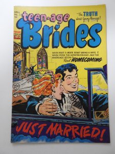 Teen-Age Brides #5 (1954) VHTF Comic Beautiful Fine- Condition!