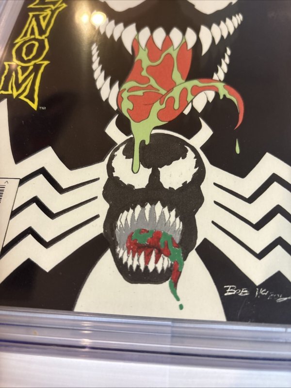 Venom The Enemy Within (1994) # 1 (CGC 9.8 SS) Signed & Sketch Bob Mcleod