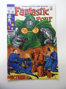 Fantastic Four #86 VG Condition moisture stain fc