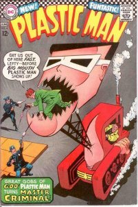 PLASTIC MAN 4 VF   June 1967 COMICS BOOK 