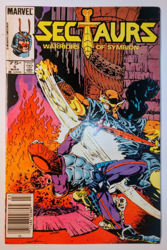 Sectaurs #5 (7.0-NS, 1986)