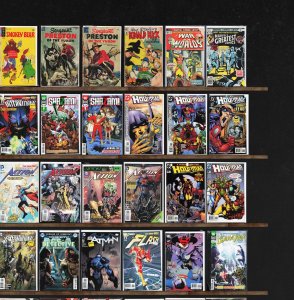 Huge Lot 150+ Comics with Action Comics, Wolverine, Weapon X & More!