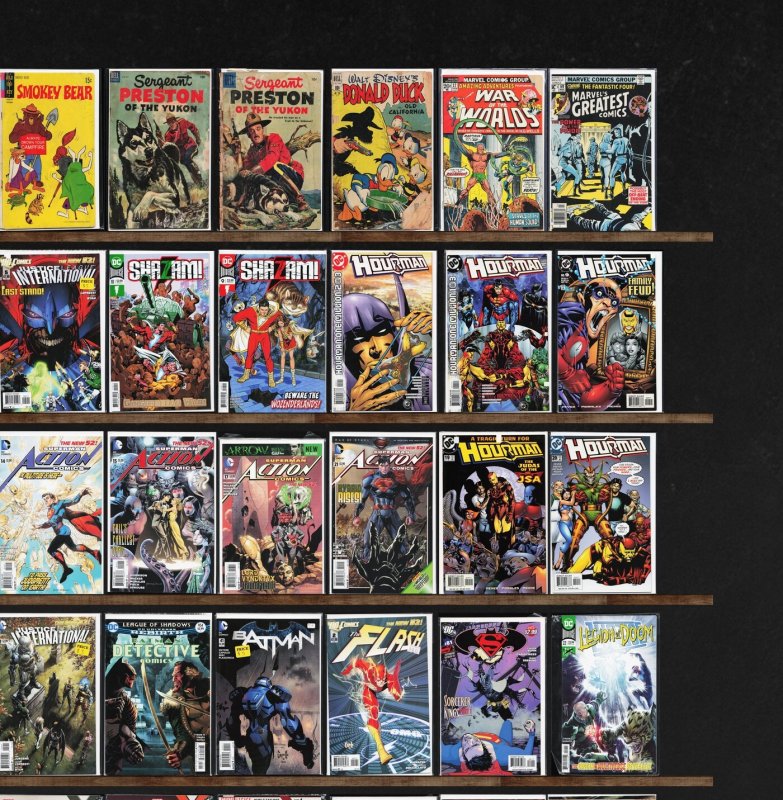 Huge Lot 150+ Comics with Action Comics, Wolverine, Weapon X & More!