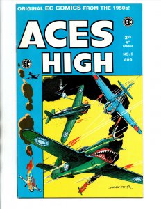 Aces High #1 3 4 & 5 - War - EC Comics - 1950s reprint - 1999 - NM