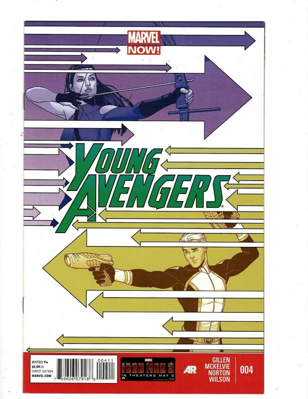 Lot Of 12 Young Avengers Marvel Comic Books # 1 2 3 4 5 6 7 8 9 10 11 12 HR8