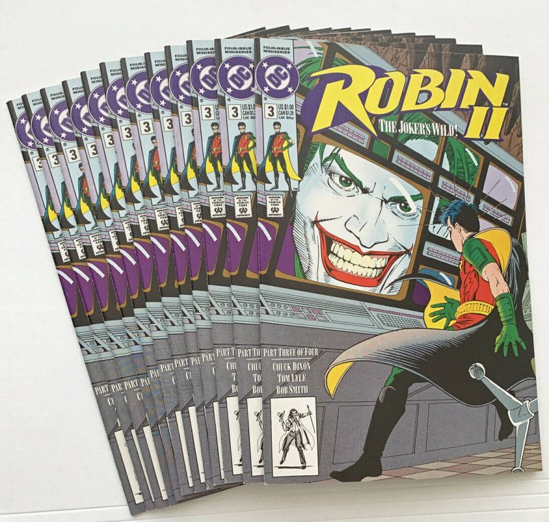 Robin II #3 New The Joker's Wild 1991 DC Comics  12 Copies in Lot !  New !