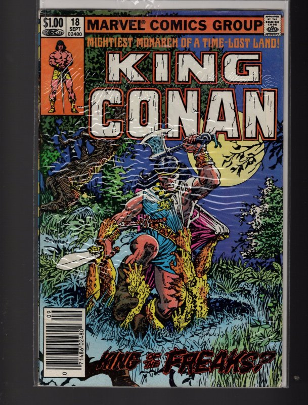 King Conan #12,13,14,17,18 (1982)