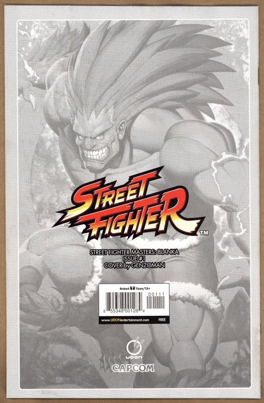 Street Fighter Masters - Blanka: Free Comic Book Day (2022)