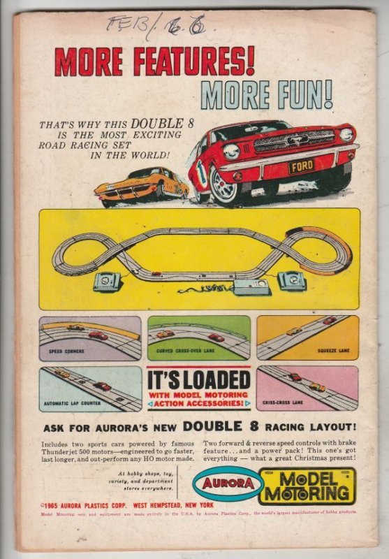 Superman #184 (Feb-66) FN+ Mid-High-Grade Superman