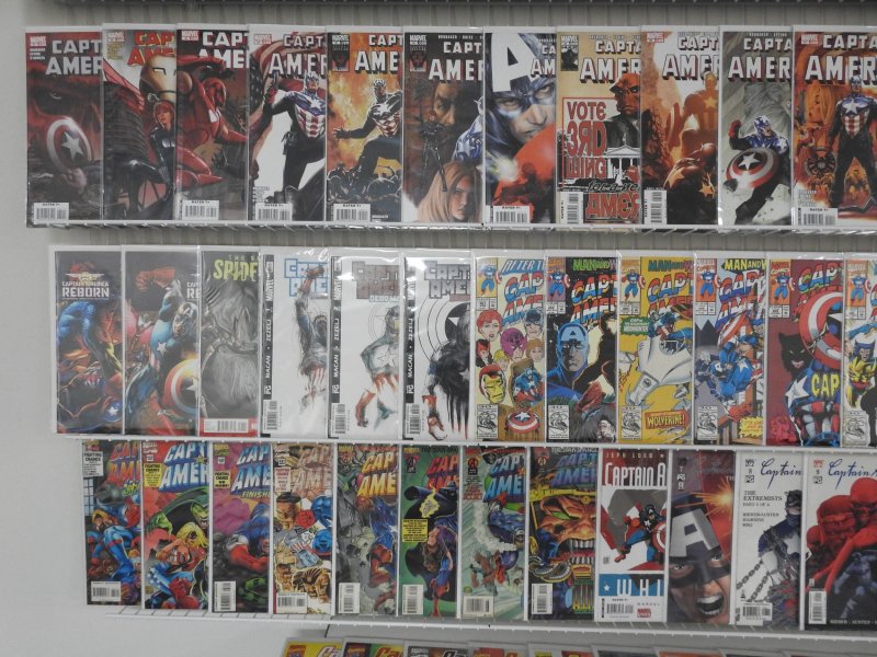 Huge Lot 140+ Comics W/ Captain America,  Spider-Man+MORE! Avg VF Condition!