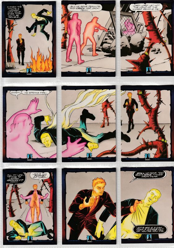 Dark Dominion # 0 Trading Cards  Rare Steve Ditko painted art ! 81 Cards !