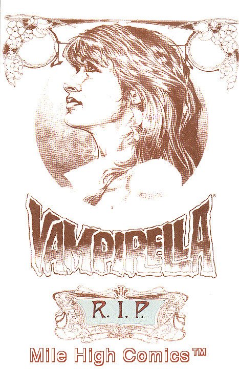 VAMPIRELLA LIVES #1 DELUXE Near Mint Comics Book