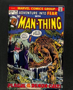 Fear #14 Man-Thing!