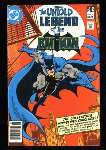 Untold Legend of Batman #3 NM+ 9.6