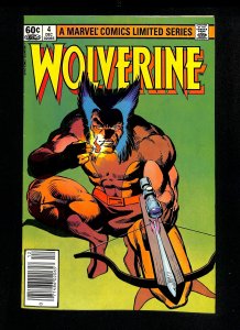 Wolverine (1982) #4 Limited Series Frank Miller!