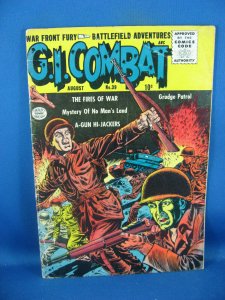 G I COMBAT 39 VG F 1956
