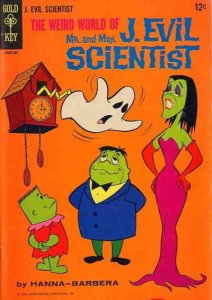 Mr. and Mrs. J. Evil Scientist #2 GD ; Gold Key | low grade comic 1964 Hanna-Bar