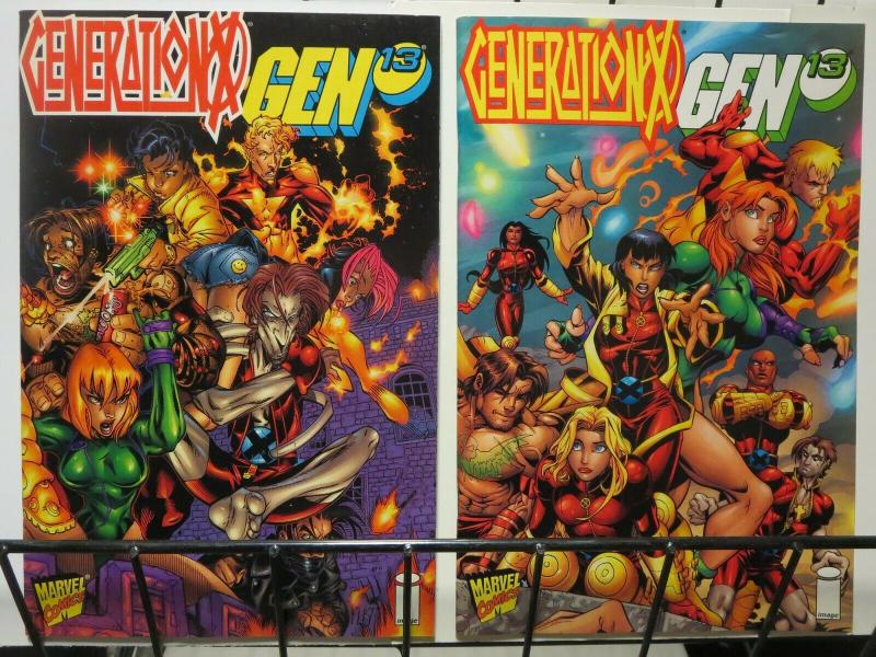 GENERATION X GEN 13 (1997) SET OF BOTH CVR VARIANTS!