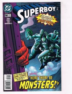 Superboy #56 VG/FN DC Comics Comic Book Kesel JLA Oct 1998 DE38 AD11