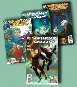 Superman/Shazam: First Thunder #1,2,3,4 Judd Winick Full Set NM