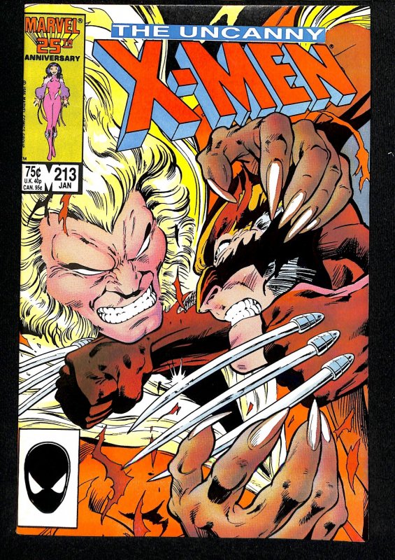 The Uncanny X-Men #213 (1987) | Comic Books - Copper Age, Marvel ...