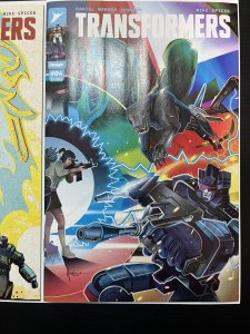 TRANSFORMERS #4 1:10 AROCENA + 1:25 GREENE NM SET 2024 IMAGE IN-HAND PROSHIPPER