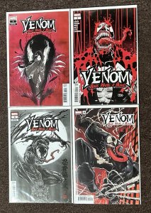 Venom Black White & Blood #1,2,3,4 NM Set Marvel 2025