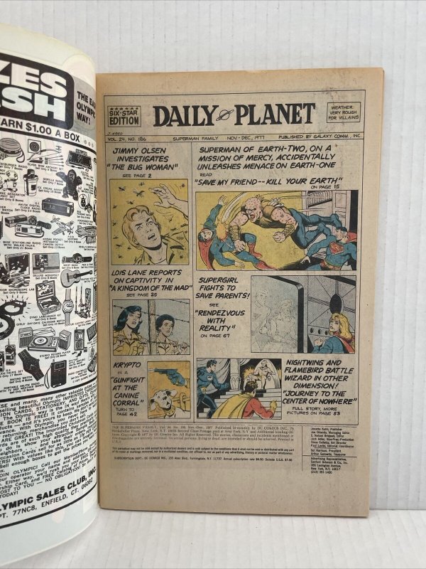 Superman Family #186 