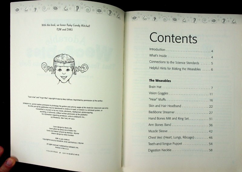 Adorable Wearables That Teach about the Human Body - Scholastic - Pre-Owned